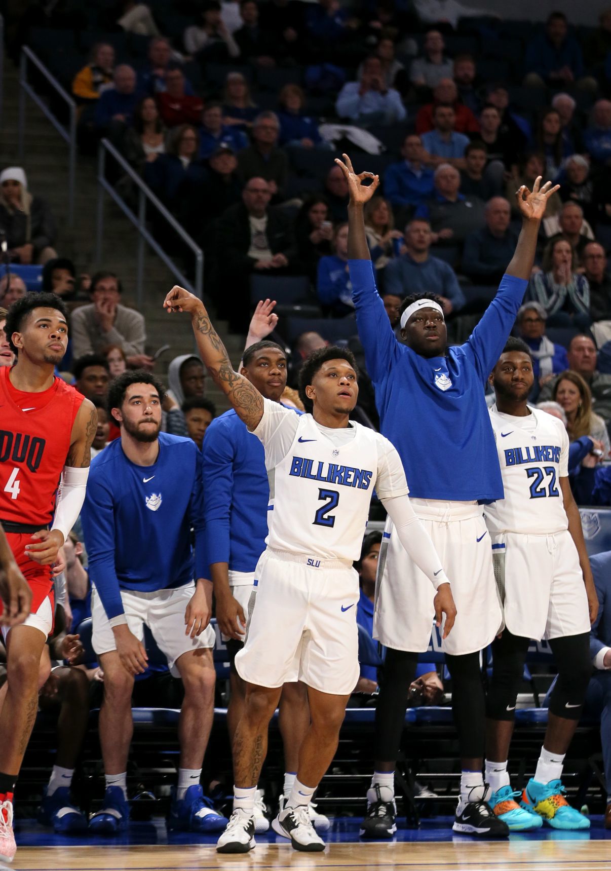 Duquesne Dukes vs St. Louis University Billikens men's basketball